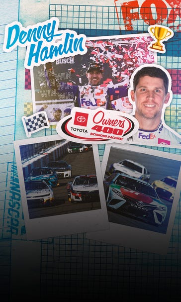Denny Hamlin turns his season around with win at Richmond